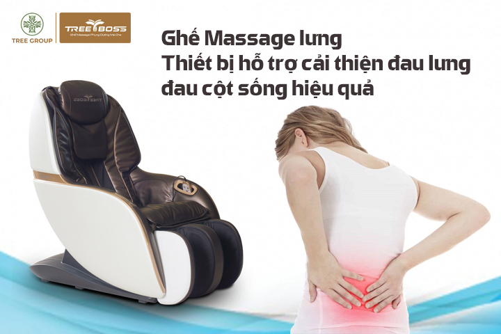 Ghế massage trị đau lưng, đau cột sống có thật như lời đồn?